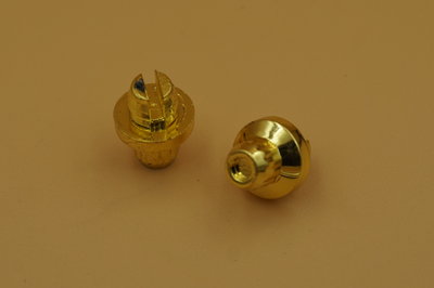 Sierbout 12-kant goud kop 10mm