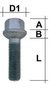 (R14)Wielbout M12x1.50 Dop17 Lengte 40mm